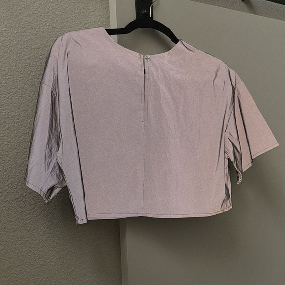 Fully Reflective Crop Top - Picture 3 of 5